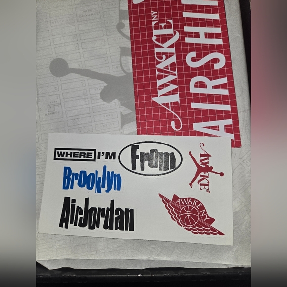 NIB Jordan x Awake NY Air Ship Sneakers - Picture 11 of 15